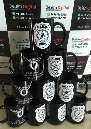 Canecas de presente é na Belém Digital!